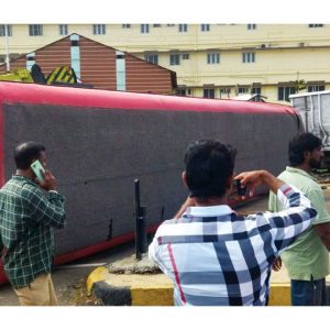 Accident on Bengaluru - Mysuru Highway