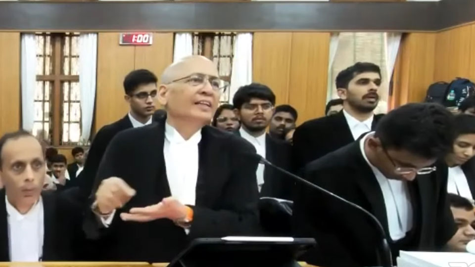 CM’s petition questioning Governor’s prosecution sanction: Advocate A.M. Singhvi presents second round of submissions