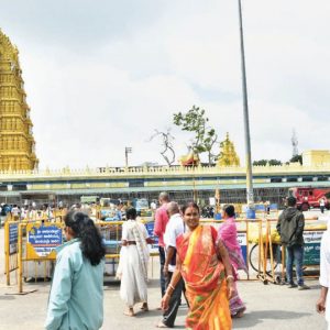 Hill Temple devotees denied laddu prasada