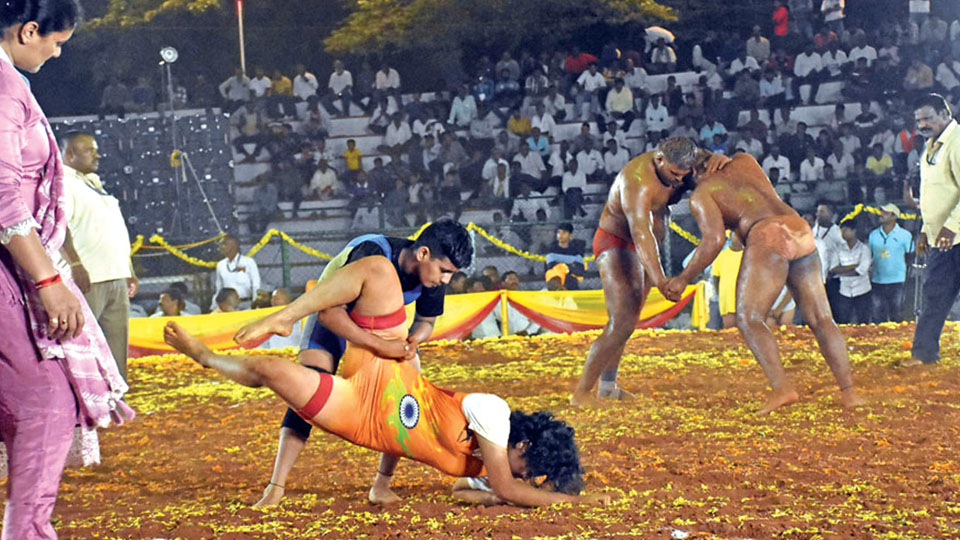 Dasara Wrestling Championship begins