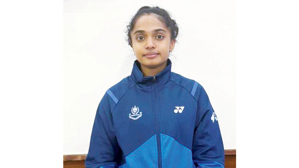 Sub-Junior National Badminton Championships: Kodagu’s Diya Bheemaiah represents State team