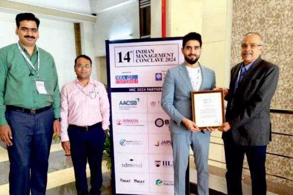 SDM-IMD alumnus receives IMC Young Alumni Award