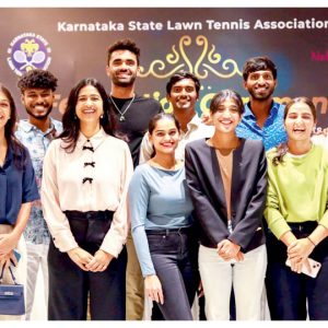 KSLTA felicitates National Games medallists