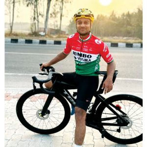 City cyclist pedals from Kashmir to Kanyakumari in 10 days