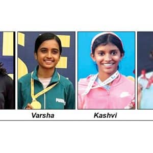 City athletes shine in CBSE State-level Athletics Meet