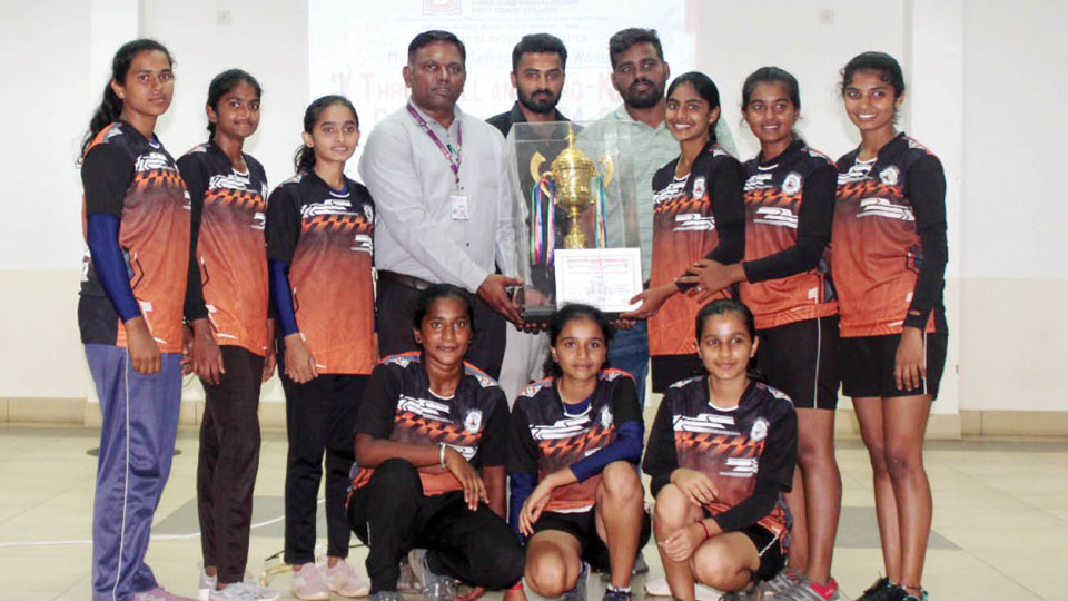 Women’s Throwball and Kho-Kho Tourney held at GSSS SSFGC