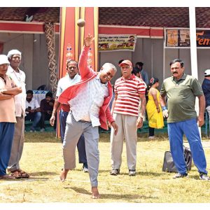 Senior citizens show their mettle in Dasara Sports and Games