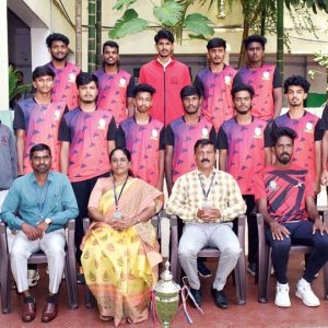 Runners-up in City Inter-Collegiate Men's Volleyball Tournament