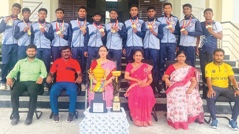 City’s Police Public School enters CBSE National-level U-17 Volleyball Tournament