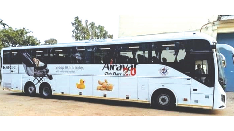 KSRTC’s upgraded Airavata from Mysuru to Hyderabad, Chennai