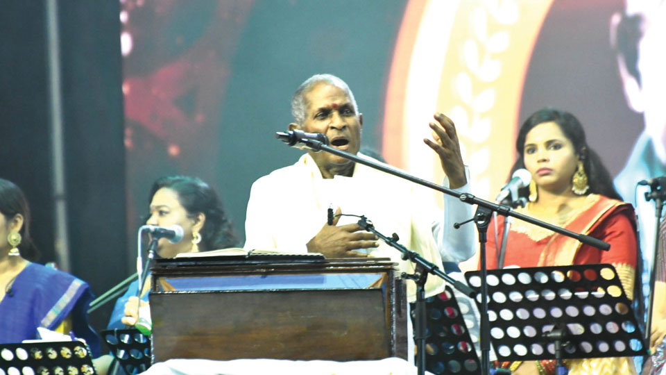 Yuva Dasara ends with Dr. Ilaiyaraja’s grand concert