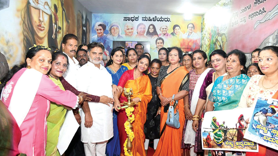 Women’s Commission Stall inaugurated at Dasara Expo