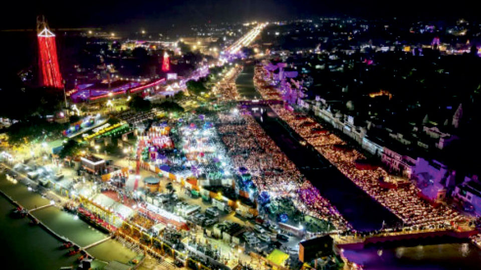 Ayodhya lights up for a record with 25 lakh diyas