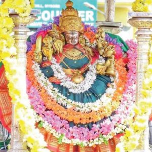 Idol of Goddess Chamundeshwari brought to Palace in a procession