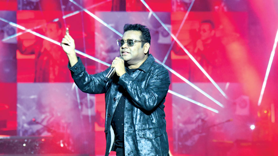 A.R. Rahman plays a maverick