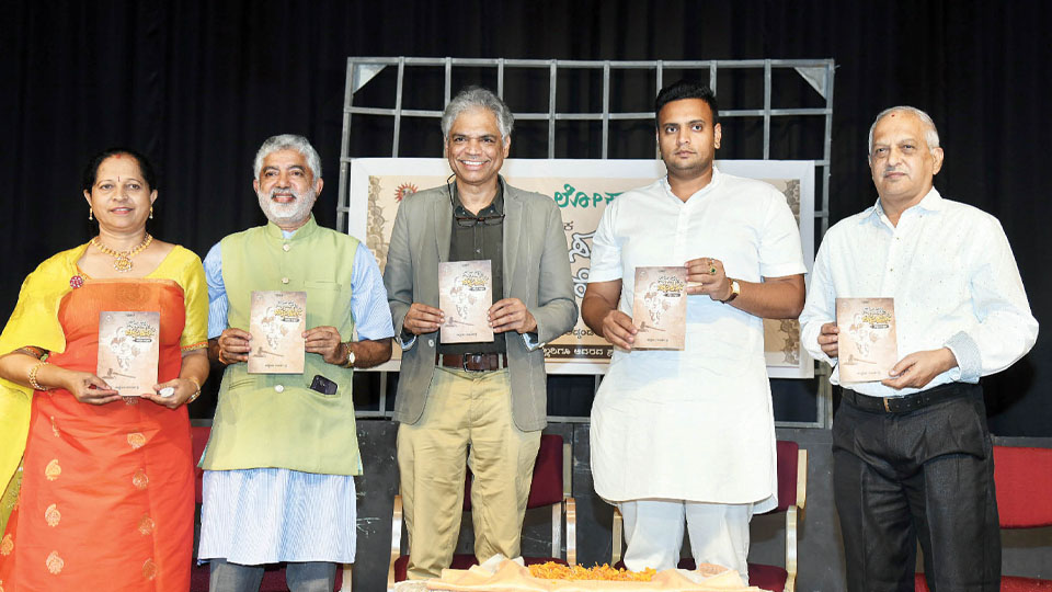 MP releases Addanda Cariappa’s book ‘Satyavanne Heluththene’