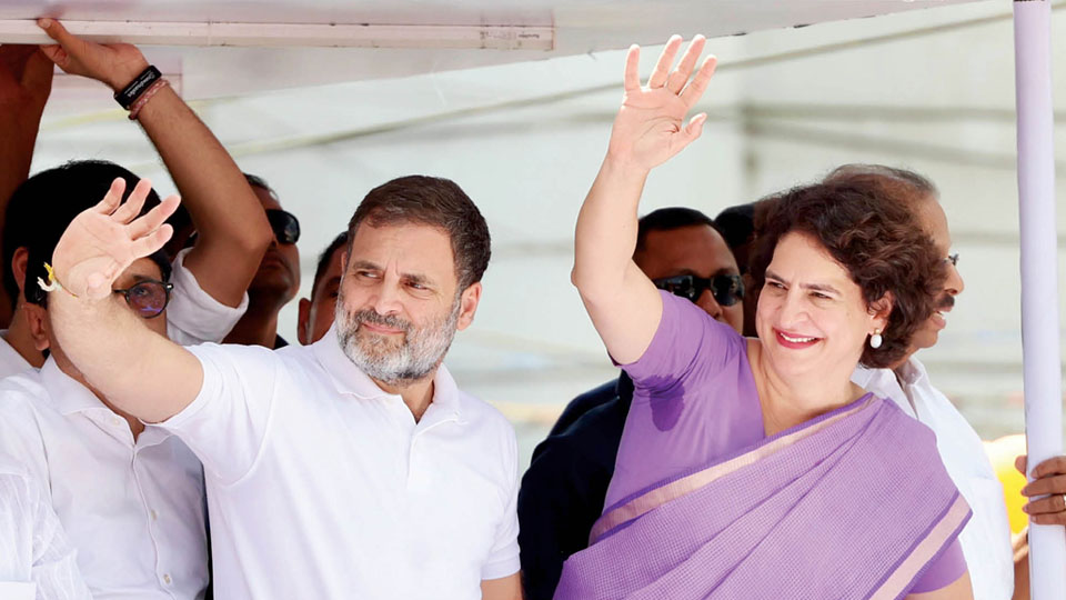 Lok Sabha By-polls 2024: Priyanka Gandhi files nomination from Wayanad