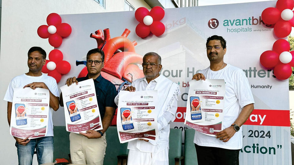 World Heart Day celebrated at Avant bkg Hospitals