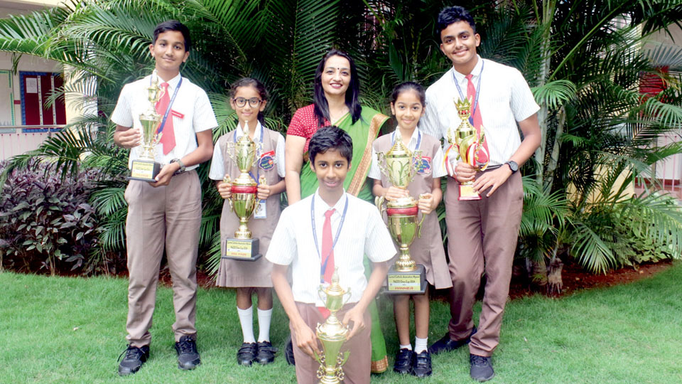 NPS International School, Mysuru excels in Chess Competition