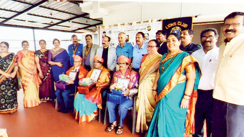 Felicitation marks Teachers, Engineers & Doctors Day