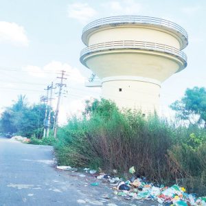 Garbage dump in Vijayanagar 4th Stage