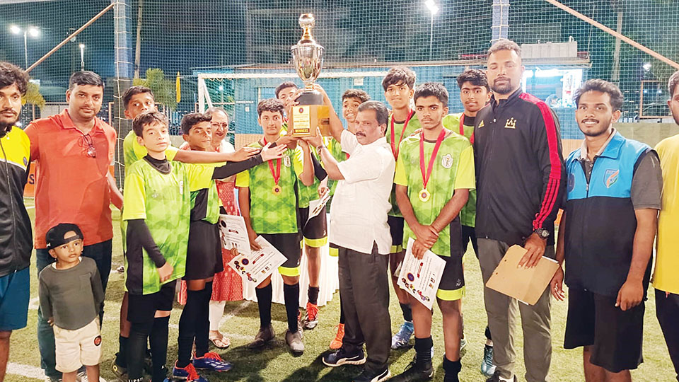 District-level U-15 Inter-School Winter Football Cup – 2024: Delhi Public School emerge champs