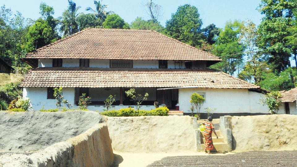 A Kodava ancestral house in Chennai