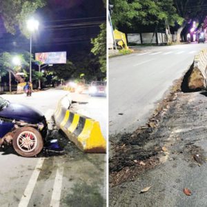 Frequent accidents near MUDA Commissioner’s residence