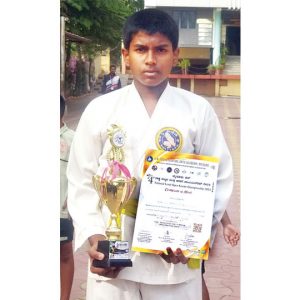 Prize in Karate