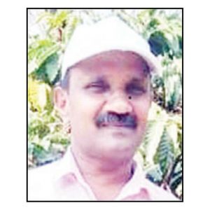 Man standing on roadside run over by tractor