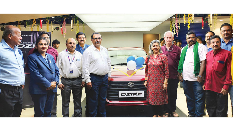 New Maruti Suzuki Dzire launched in city