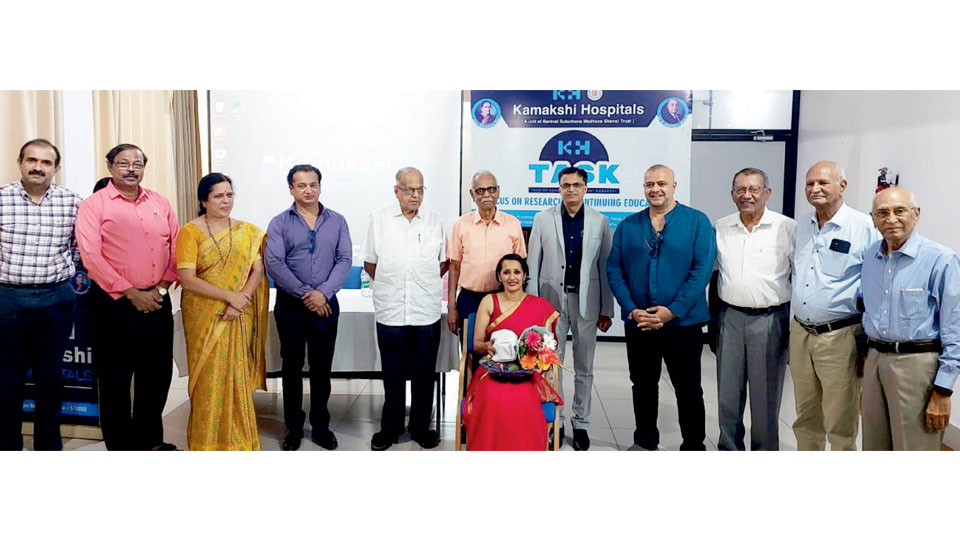 Kamakshi Hospitals fetes Dr. Usha Hegde