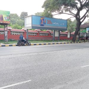 Problem of plenty: Three bus shelters in one spot!