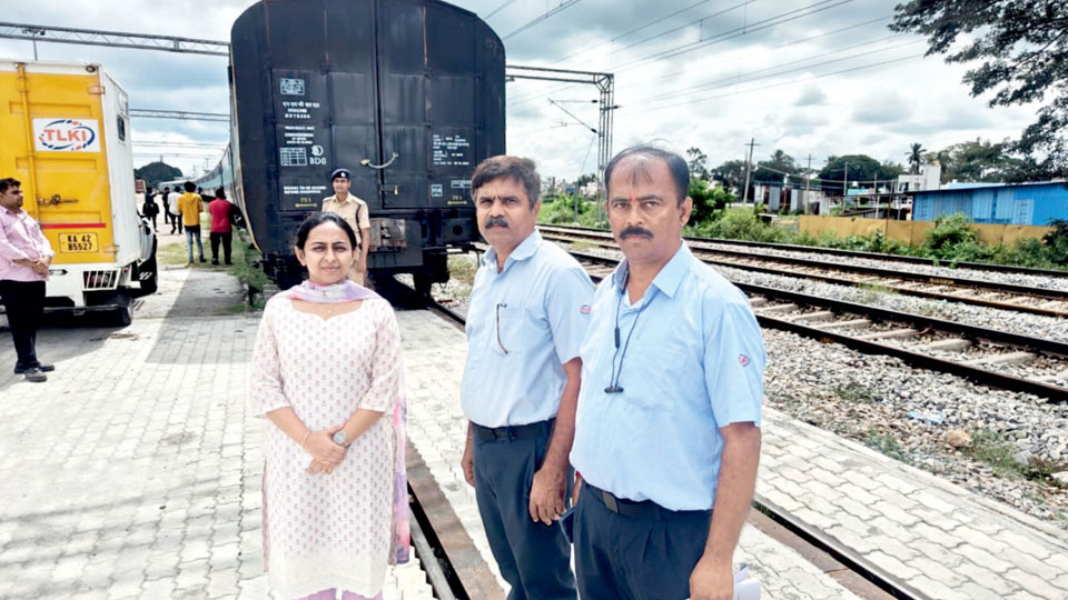 Mysuru Railway Division achieves milestone in freight operations