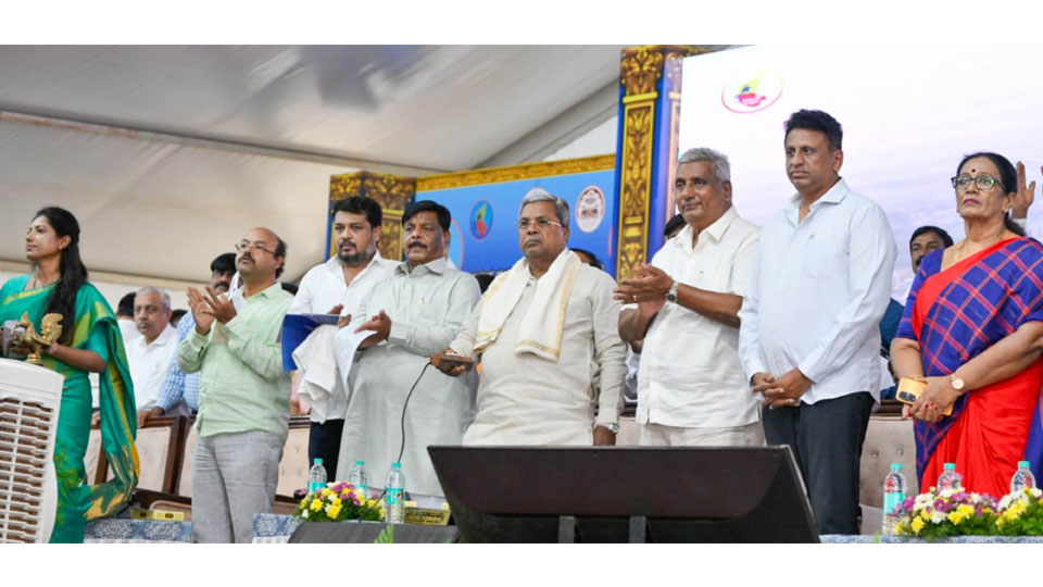 CM Siddaramaiah launches works worth Rs. 470 crore in T. Narasipur