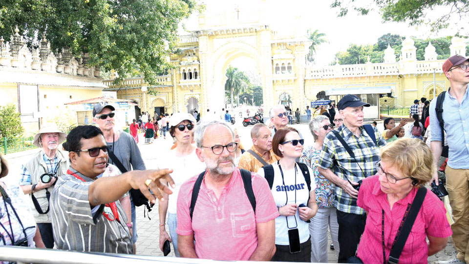 Foreign tourists footfall to Mysore Palace: Hike in entry ticket price has no effect