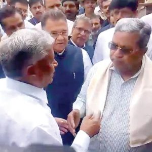 MUDA site scam ignites banter between Siddaramaiah and Somanna