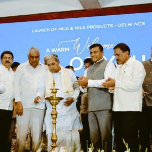 CM Siddaramaiah launches ‘Nandini’ products in New Delhi