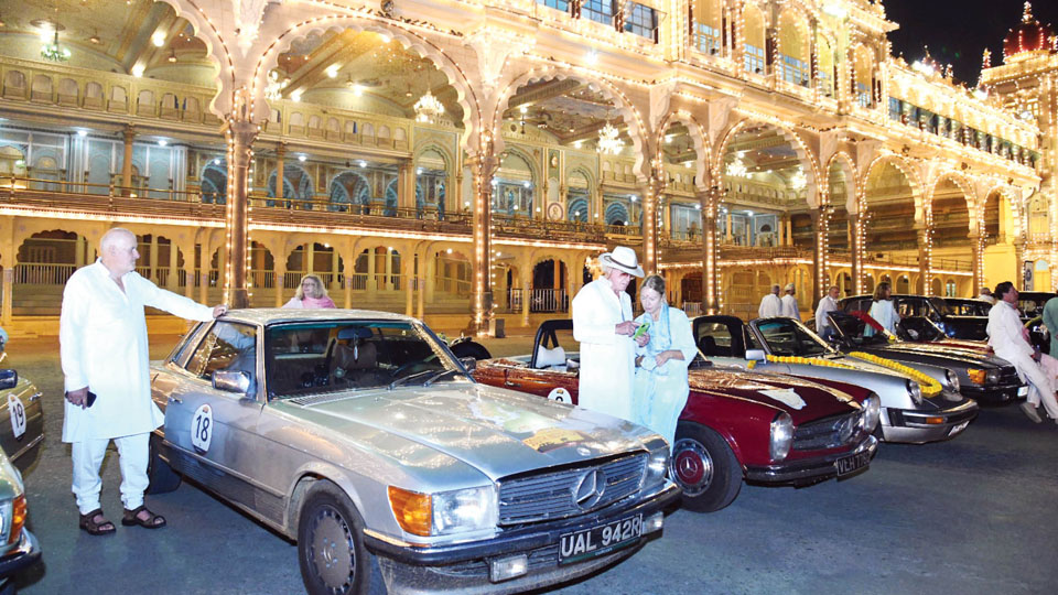 45 vintage cars on historic drive via Mysuru