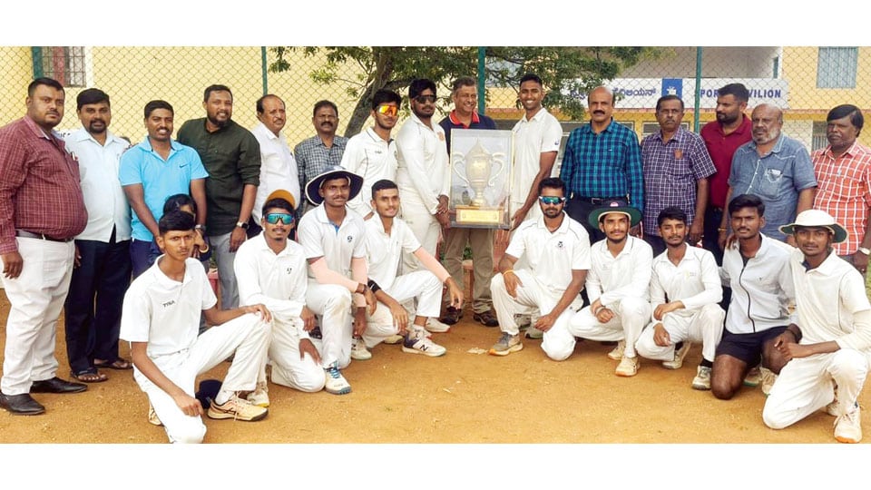 Mysuru City Inter-Collegiate Cricket: TTL College emerges champions