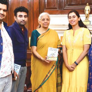 City students’ book dedicated to Union Minister