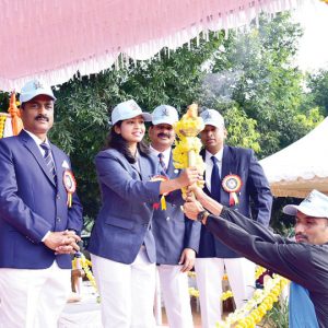 3-day District Police Sports Meet begins