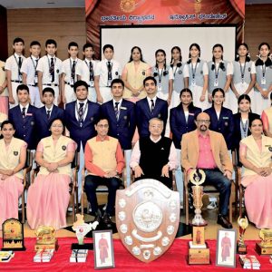 Inter-High School GK contest: BVB School wins Rolling Shield