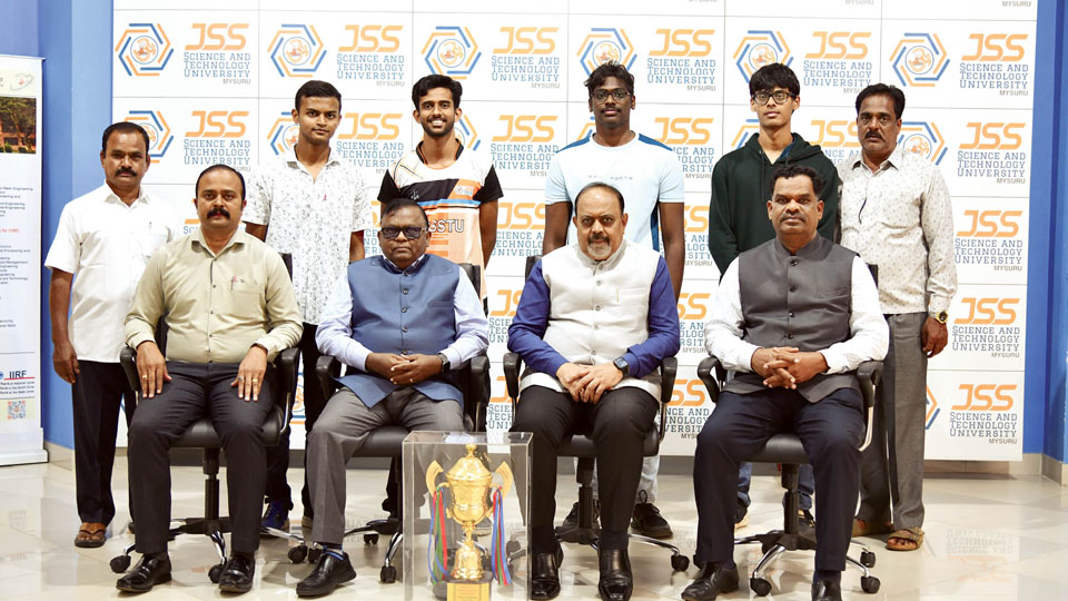 Mysuru City Inter-Collegiate Men Swimming Championship 2024-25: JSS-STU reigns supreme