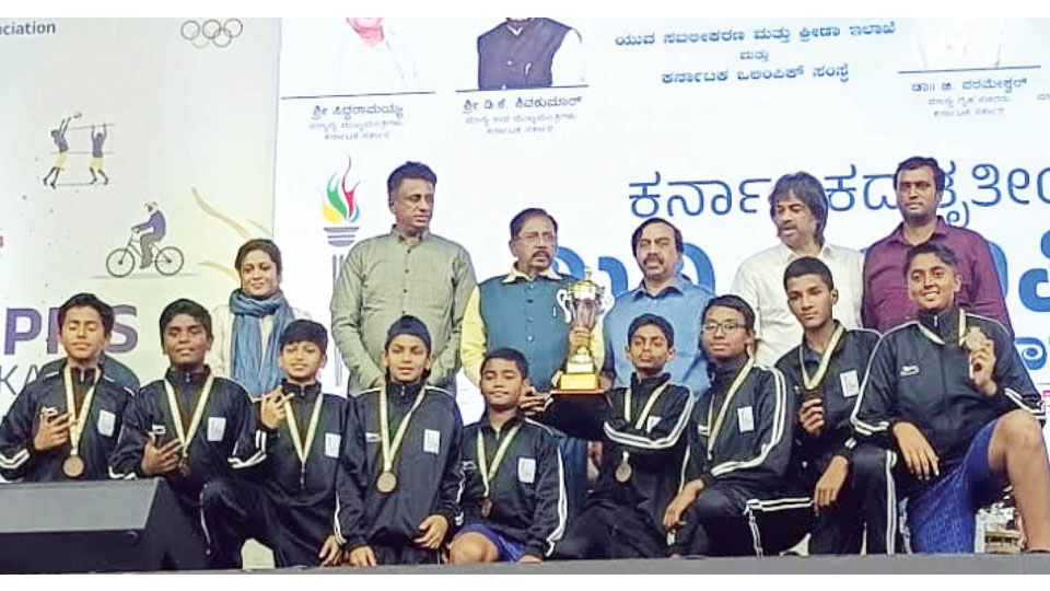 Mysuru junior basketball team wins bronze medal