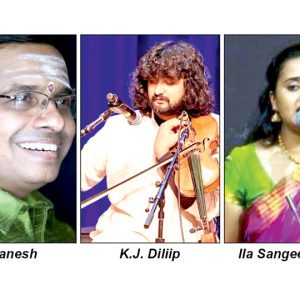 Concerts at Nadabrahma Sabha from Dec. 7 to 9