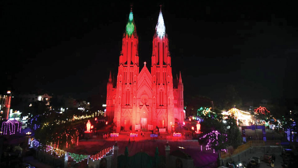 City Churches decked up for X-mas tomorrow