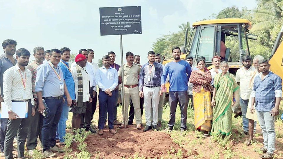 Govt. land worth Rs. 25 crore reclaimed at Kergalli