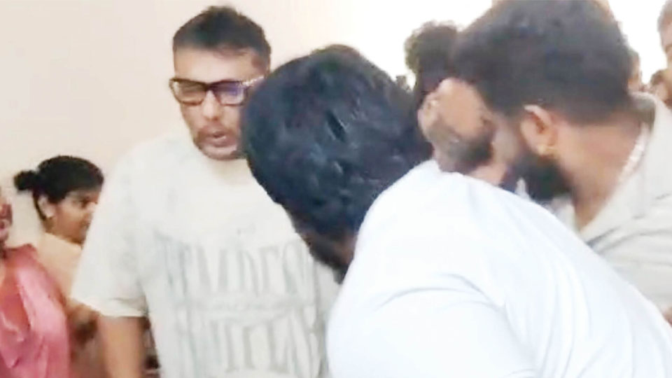 Darshan visits Kamakshi Hospital for medical test