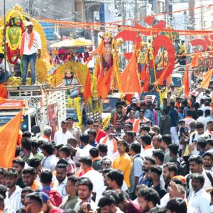 Grand Hanuma Jayanti in city